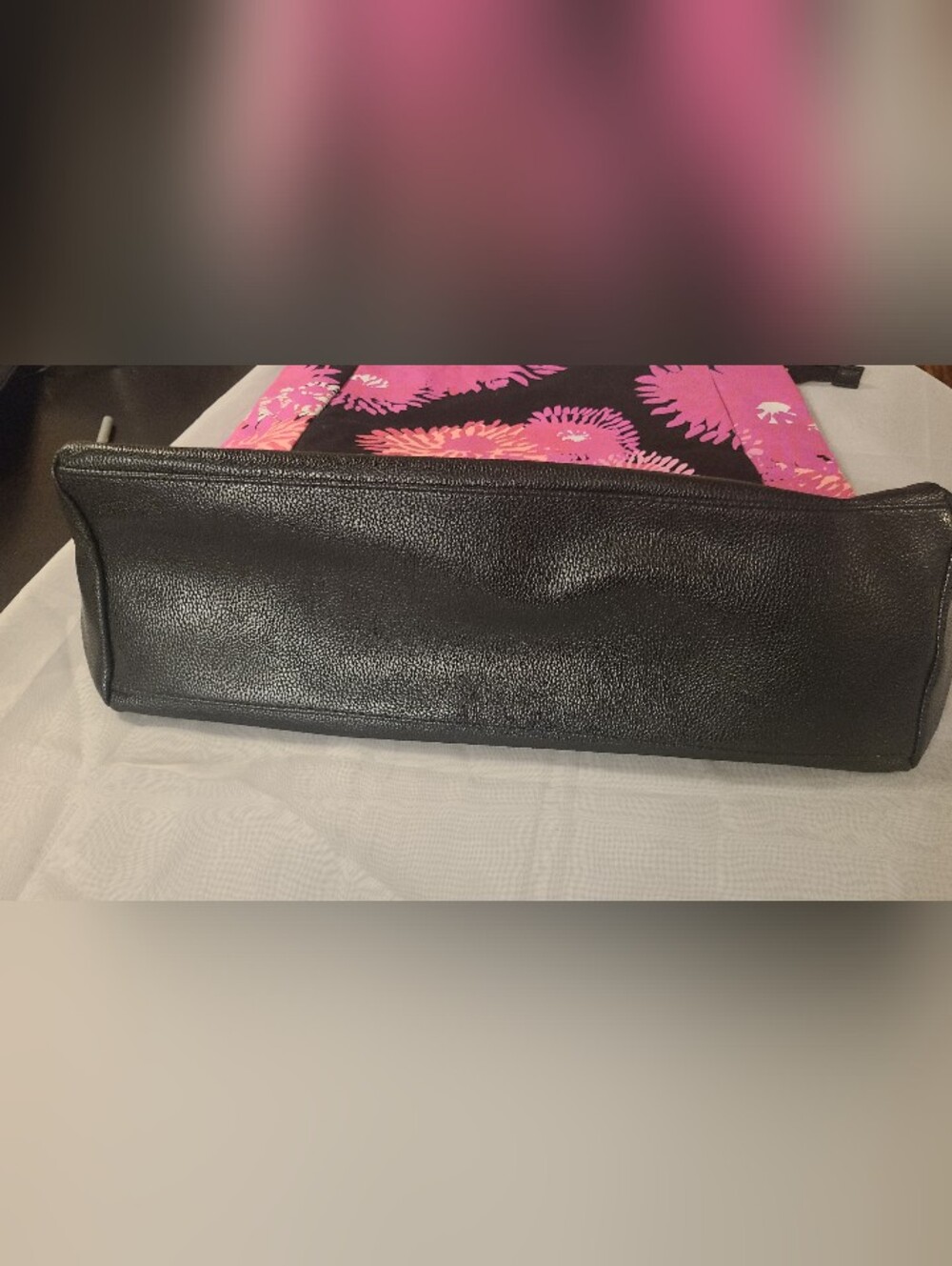 AVON Breast Cancer Awareness Pink Floral Boho Tote Weekend Bag with Black- XL - Picture 8 of 13